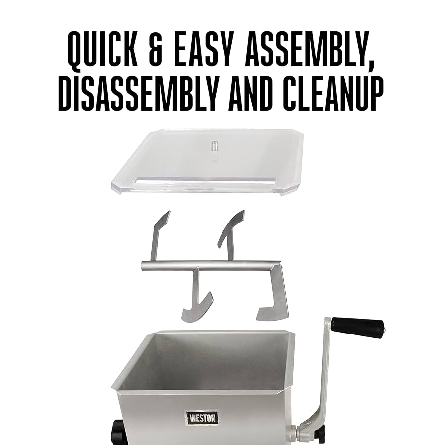 Amazon.com: Weston Stainless Steel Meat Mixer, 22-Pound (36